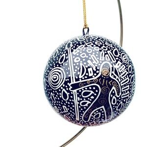 Christmas bulb Australia hand painted